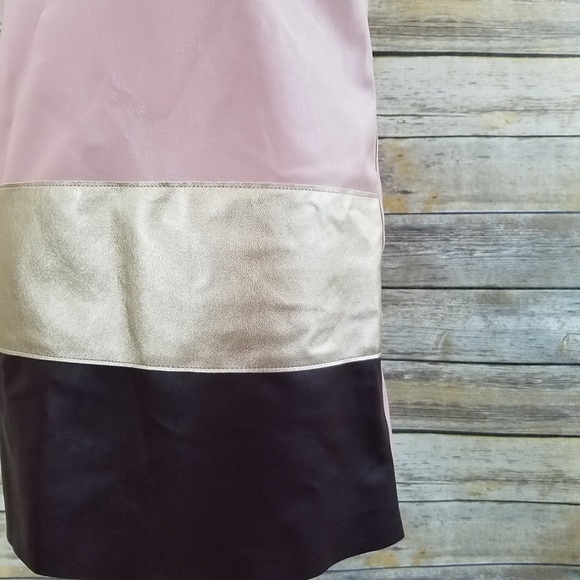 NWT Zara Faux Leather Spaghetti Strap Mini Dress - Picture 8 of 8